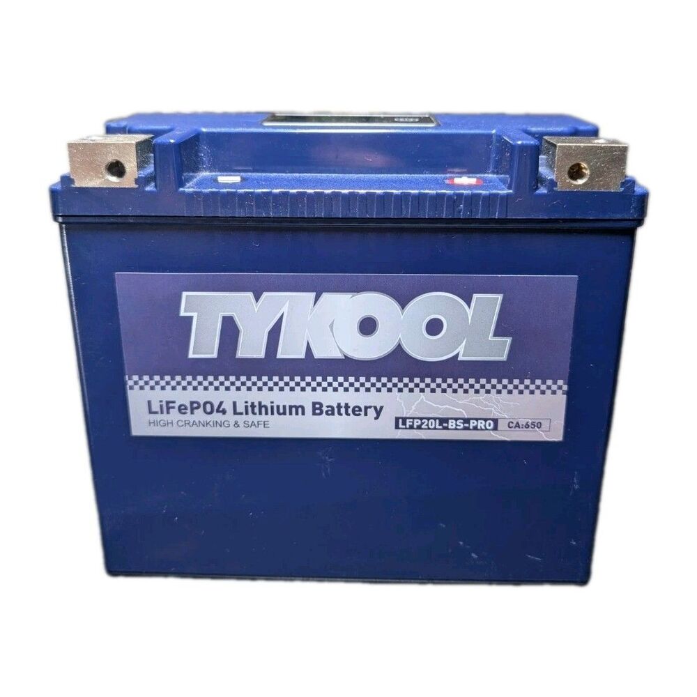 TYKOOL LFP20L-BS-PRO 12.8V LiFePO4 Lithium Powersports Battery Motorcycle ATV